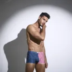 XSJ08 Classic Boxer Color USA Flag Size 2XL - Image 5