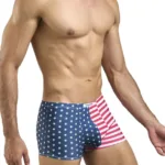 XSJ08 Classic Boxer Color USA Flag Size 2XL - Image 3