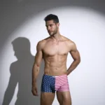 XSJ08 Classic Boxer Color USA Flag Size 2XL - Image 10