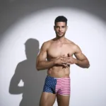 XSJ08 Classic Boxer Color USA Flag Size 2XL - Image 11