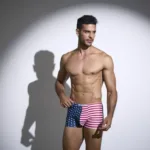 XSJ08 Classic Boxer Color USA Flag Size 2XL - Image 12