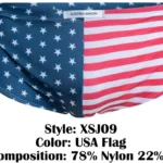 XSJ09 Running Shorts Color USA Flag Size L/XL - Image 8