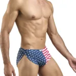 XSJ09 Running Shorts Color USA Flag Size L/XL - Image 4