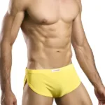 XSJ09 Running Shorts Color Yellow Size L/XL - Image 3