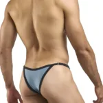 Alternative view of XSJ12 Bikini Color Metal Green Size Only Size