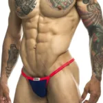 XSJ12 Bikini One Color Royal Blue Size Only Size - Image 3