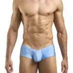 XSJ13 Cheeky Bulge Boxer Color Baby Blue Size XL