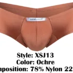 XSJ13 Cheeky Bulge Boxer Color Ochre Size M - Image 8