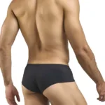 Alternative view of XSJ13 Cheeky Bulge Boxer Color Peach Black Size 2XL