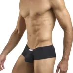 XSJ13 Cheeky Bulge Boxer Color Peach Black Size S - Image 3