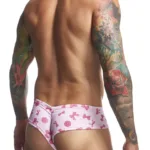 Alternative view of XSJ22 Cheek Briefs Color Coquette Size 2XL