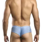 Alternative view of XSJ22 Cheek Briefs Color Lurex Blue Size 2XL