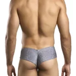 Alternative view of XSJ22 Cheek Briefs Color Lurex Gray Size 2XL