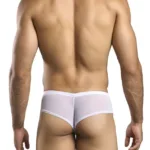 Alternative view of XSJ22 Cheek Briefs Color White Mesh Size 2XL