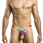 XSJBU02 Bulge Thongs Color Pride Flag Size XL