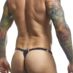 Alternative view of XSJBU02 Bulge Thongs Color Psycodelic Size 2XL