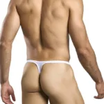 Alternative view of XSJBU02 Bulge Thongs Color White Mesh Size 2XL