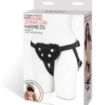 Neoprene Strap-on Harness - Black