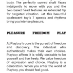 Playboy Pleasure - Euphoria - Vibrator - Opal