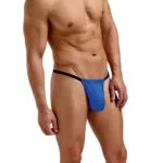 2706 Silk G-String Color Cobalt Size Only Size