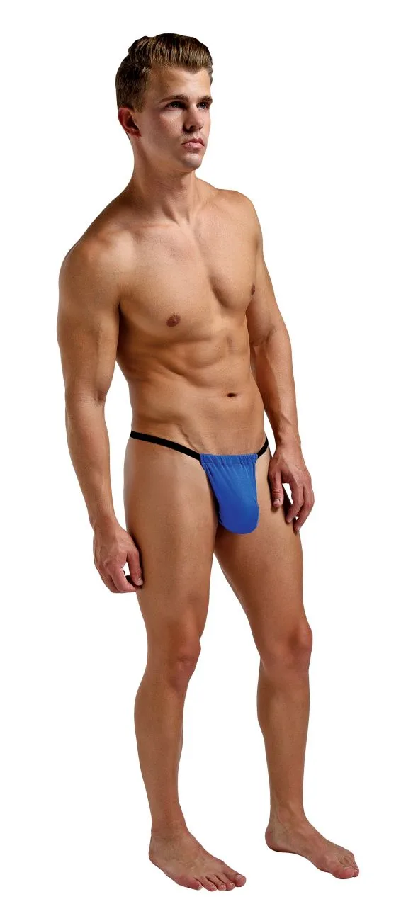 2706 Silk G-String Color Cobalt Size Only Size
