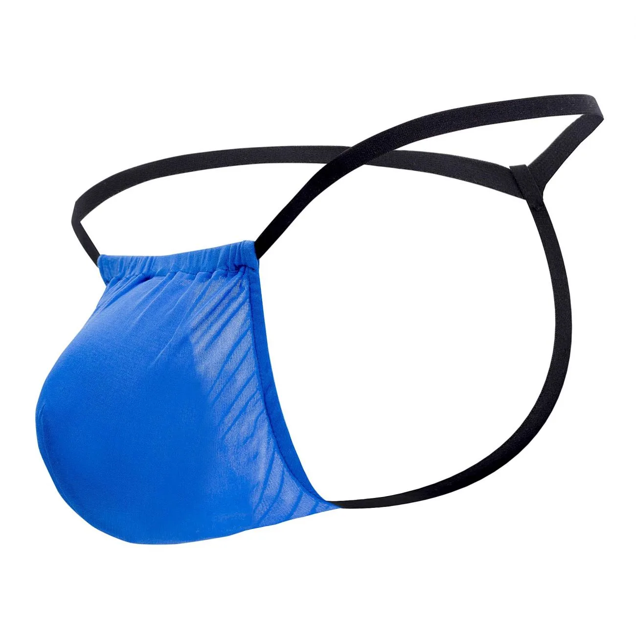 2706 Silk G-String Color Cobalt Size Only Size - Image 4
