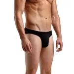 6606 Silk Briefs Color Black Size S