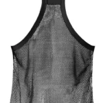 110-11C Fishnet 2 Tank Top Color Black Size L/XL - Image 5