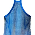 110-11C Fishnet 2 Tank Top Color Royal Size L/XL - Image 6