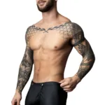 120-298 Oh Snap Snap Off Short Color Black Size L