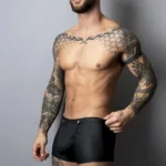 120-298 Oh Snap Snap Off Short Color Black Size M - Image 5