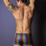 132-297 Pack N Play Pocket Short Color Rainbow Size M - Image 4