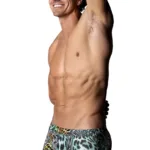 143-295 Go Wild Uplift Mini Short Color Multi Animal Size L