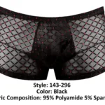 143-296 Widow Maker Mini Pouch Short Color Black Size L - Image 7