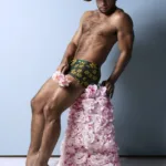 145-285 Petal Power Pouch Short Color Daisy Print Size S - Image 9