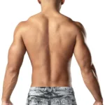 Alternative view of 145-286 Dirty Denim Mini Short Color Denim Print Size L