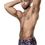 145-294 Hazy Dayz Pouch Short Color Mushrooms Size XL - Image 3
