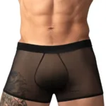 145-307 Mesh 2 Mini Short Color Black Size L
