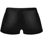 145-307 Mesh 2 Mini Short Color Black Size S - Image 5