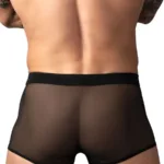 Alternative view of 145-307 Mesh 2 Mini Short Color Black Size L