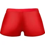 145-307 Mesh 2 Mini Short Color Red Size L - Image 7