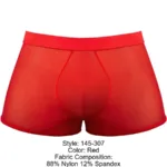 145-307 Mesh 2 Mini Short Color Red Size L - Image 8