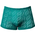 150-305 Ripple Pouch Short Color Teal Size M - Image 4