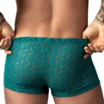 Alternative view of 150-305 Ripple Pouch Short Color Teal Size XL