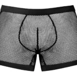 152-11C Fishnet 2 Pouch Short Color Black Size M - Image 3