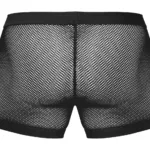 152-11C Fishnet 2 Pouch Short Color Black Size M - Image 4