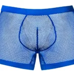 152-11C Fishnet 2 Pouch Short Color Royal Size M - Image 5