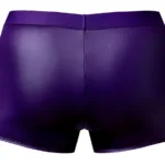 152-302 Eggplant Crossover Short Color Plum Size M - Image 5