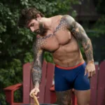 160-299 Soo Cumfy Boxer Brief Color Navy Size L