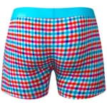 160-306 So Comfy Gingham Boxer Brief Color Gingham Print Size M - Image 4